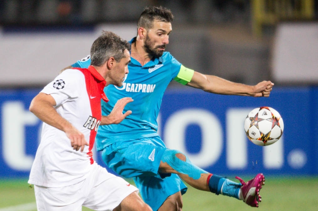 Лига чемпионов УЕФА, 2014/15, «Зенит» — «Монако»