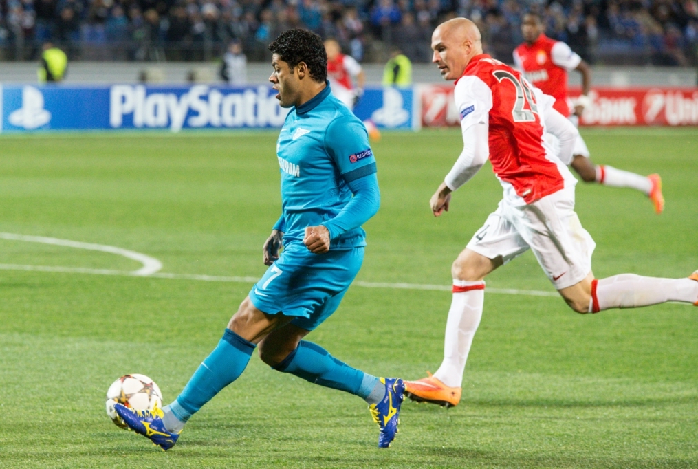 Лига чемпионов УЕФА, 2014/15, «Зенит» — «Монако»