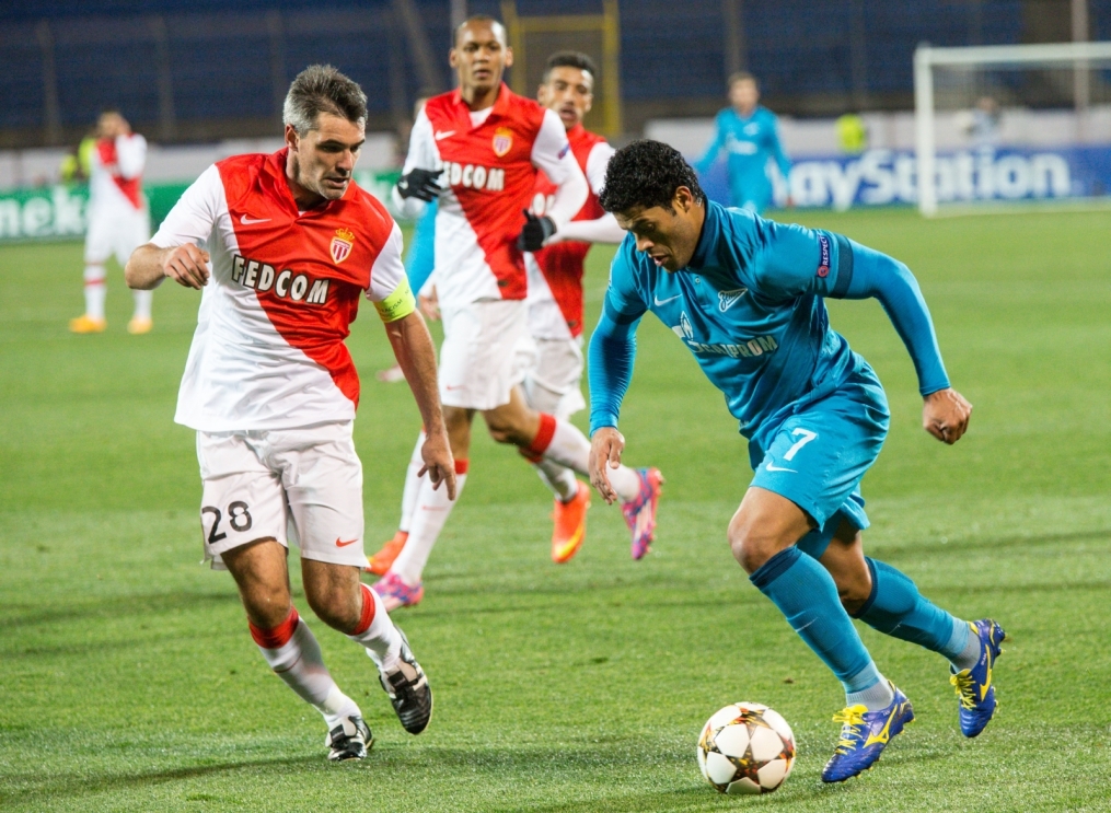 Лига чемпионов УЕФА, 2014/15, «Зенит» — «Монако»