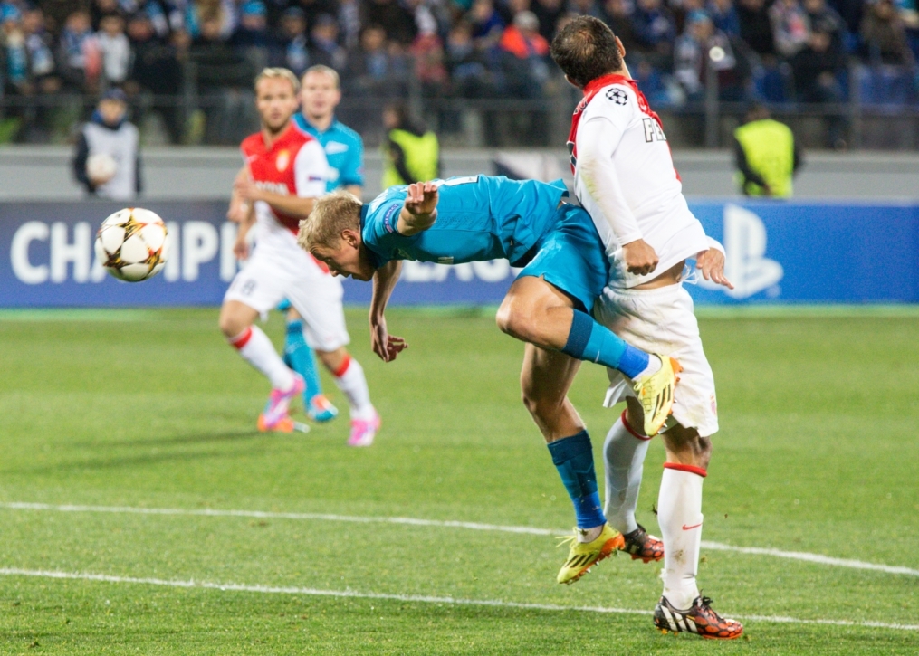 Лига чемпионов УЕФА, 2014/15, «Зенит» — «Монако»