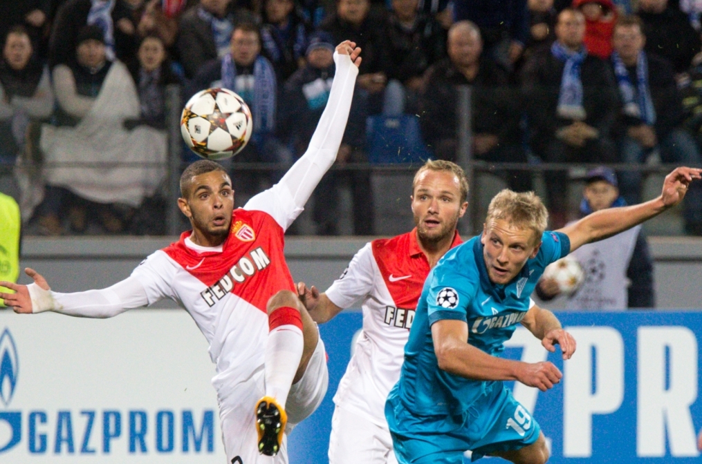 Лига чемпионов УЕФА, 2014/15, «Зенит» — «Монако»