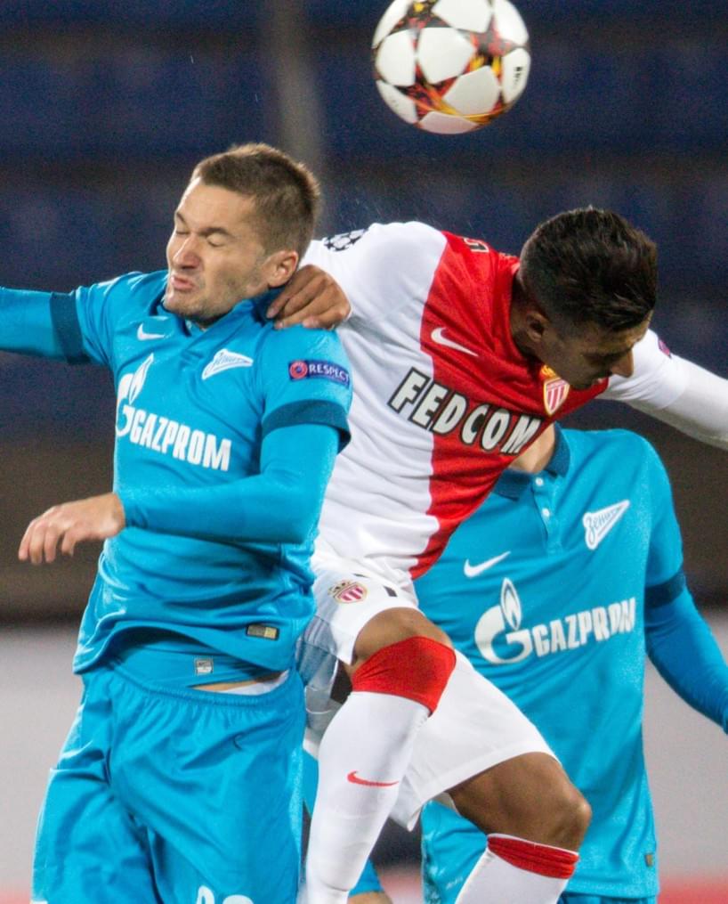 Лига чемпионов УЕФА, 2014/15, «Зенит» — «Монако»