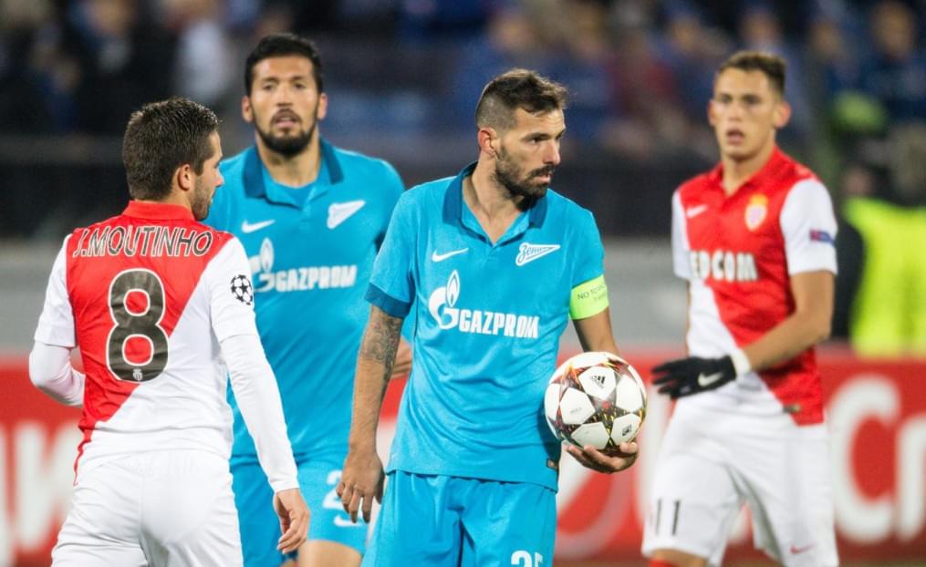 Лига чемпионов УЕФА, 2014/15, «Зенит» — «Монако»