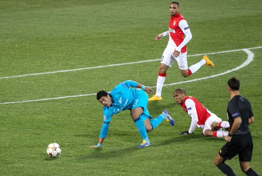Лига чемпионов УЕФА, 2014/15, «Зенит» — «Монако»
