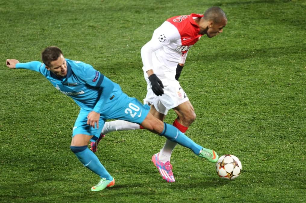 Лига чемпионов УЕФА, 2014/15, «Зенит» — «Монако»