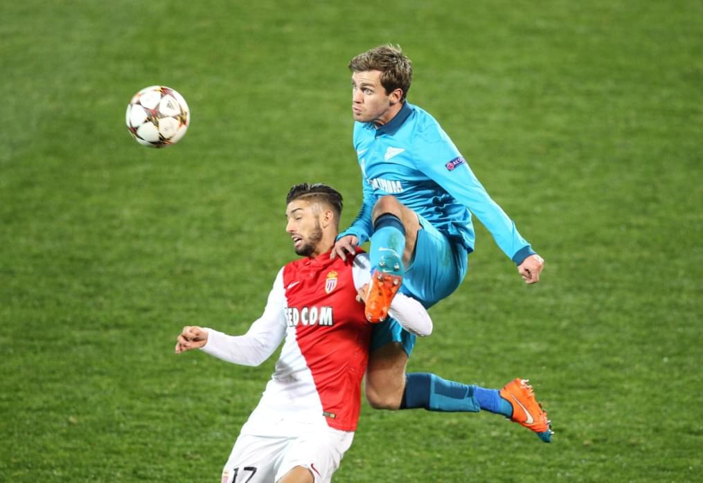 Лига чемпионов УЕФА, 2014/15, «Зенит» — «Монако»