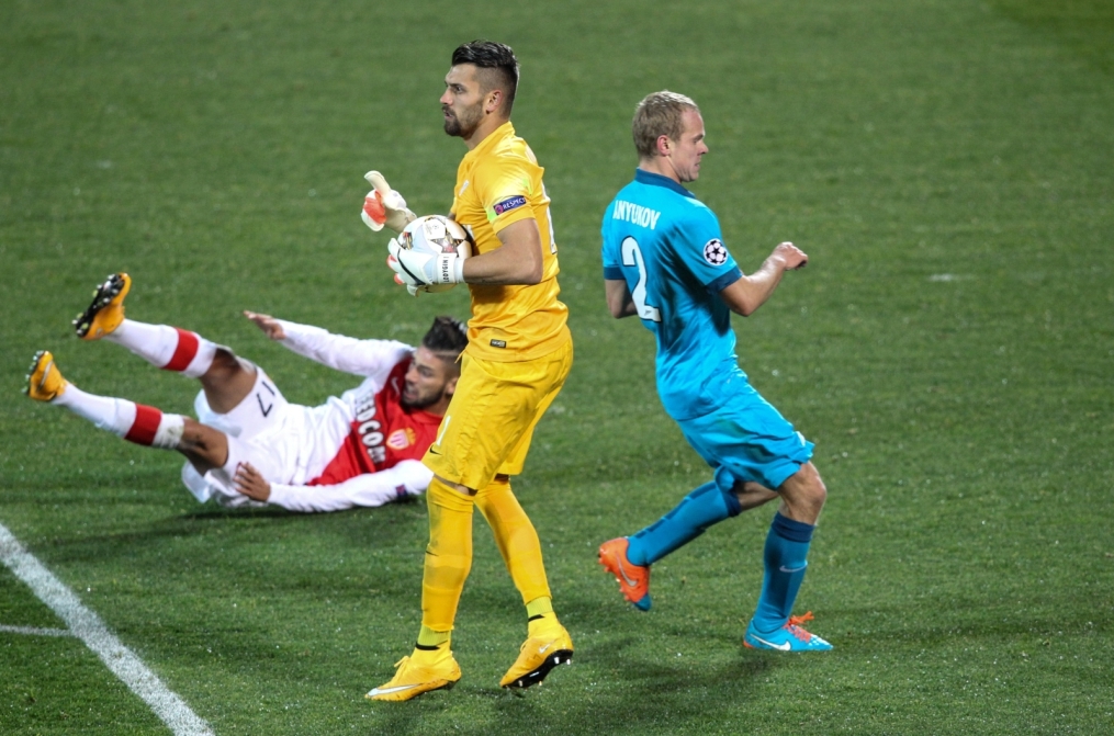 Лига чемпионов УЕФА, 2014/15, «Зенит» — «Монако»