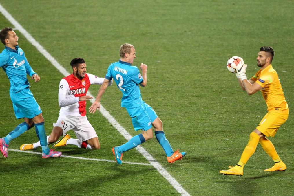 Лига чемпионов УЕФА, 2014/15, «Зенит» — «Монако»