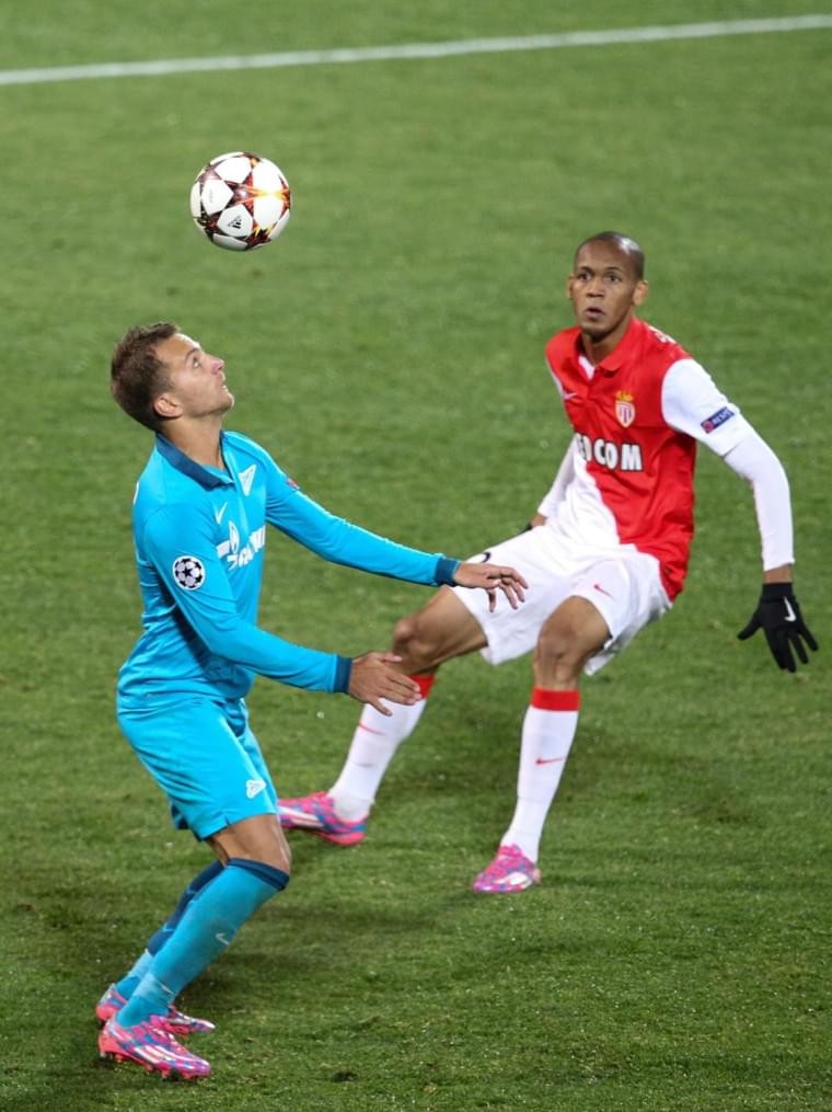 Лига чемпионов УЕФА, 2014/15, «Зенит» — «Монако»