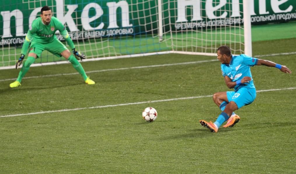 Лига чемпионов УЕФА, 2014/15, «Зенит» — «Монако»