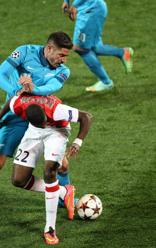 Лига чемпионов УЕФА, 2014/15, «Зенит» — «Монако»