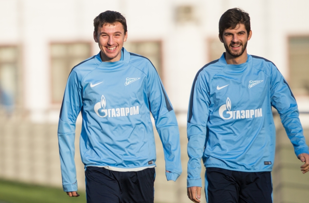 Открытая тренировка «Зенита» перед матчем с «Краснодаром»