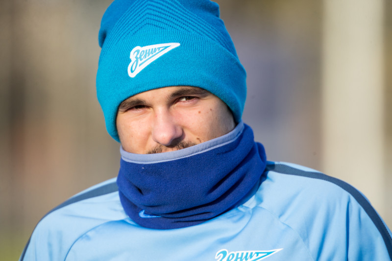 Открытая тренировка «Зенита» перед матчем с «Краснодаром»