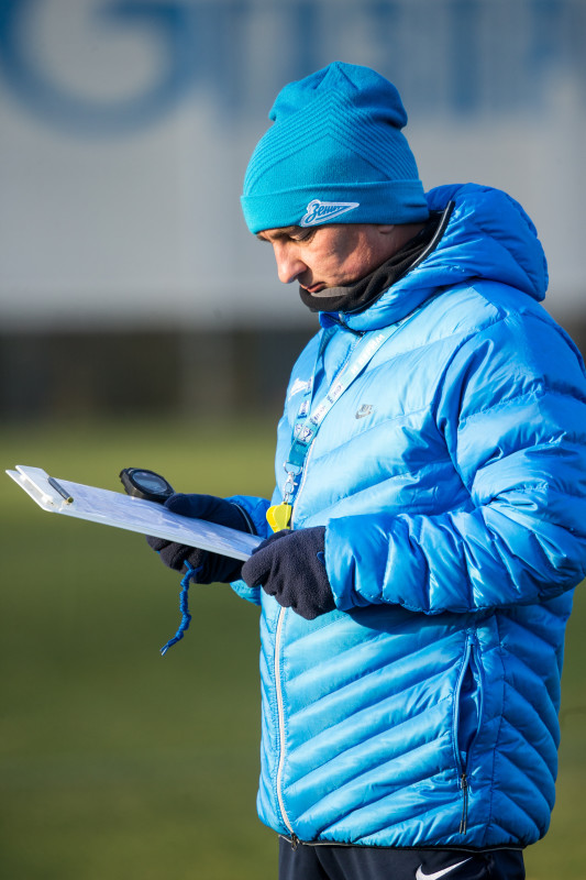 Открытая тренировка «Зенита» перед матчем с «Краснодаром»