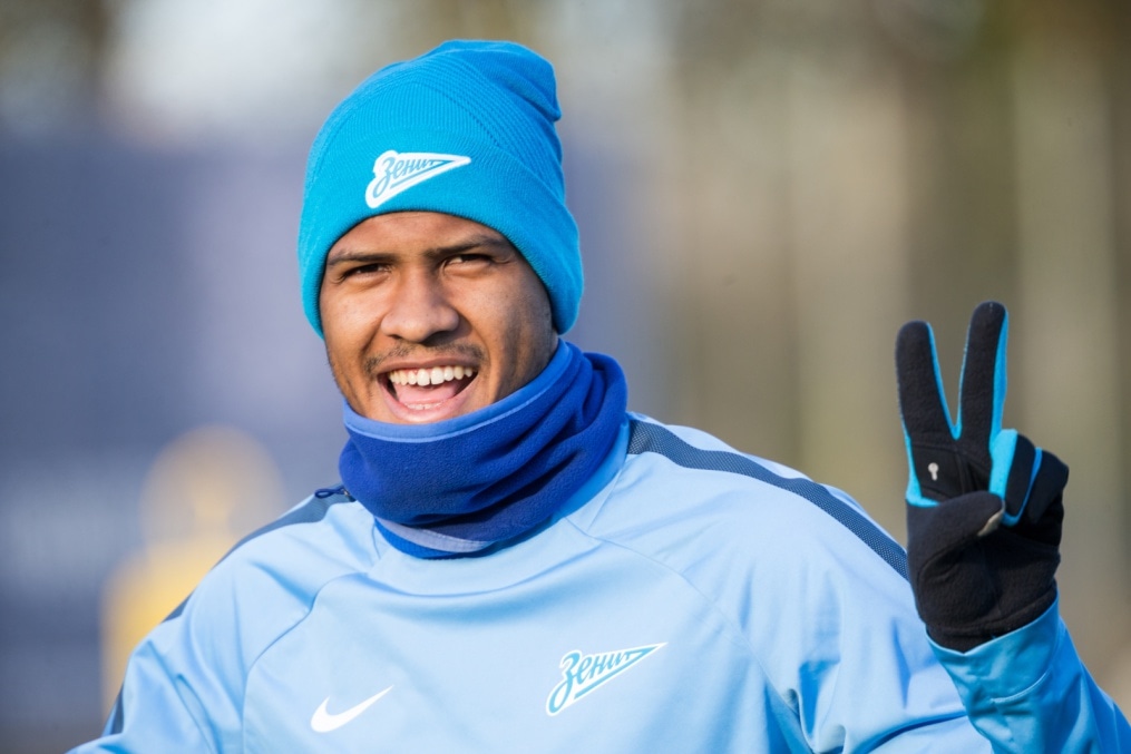 Открытая тренировка «Зенита» перед матчем с «Краснодаром»