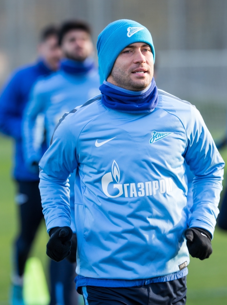 Открытая тренировка «Зенита» перед матчем с «Краснодаром»
