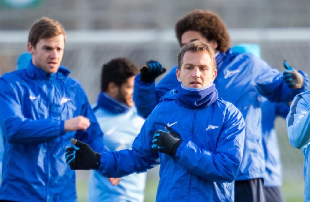 Открытая тренировка «Зенита» перед матчем с «Краснодаром»