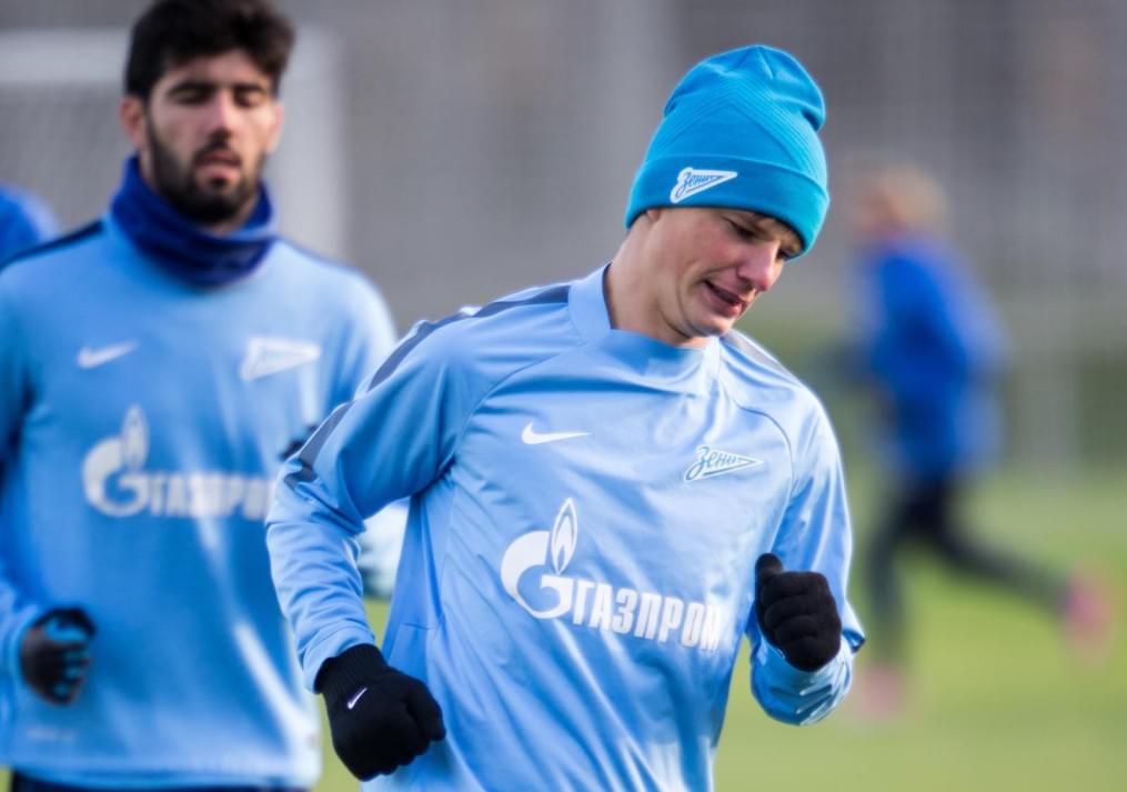 Открытая тренировка «Зенита» перед матчем с «Краснодаром»