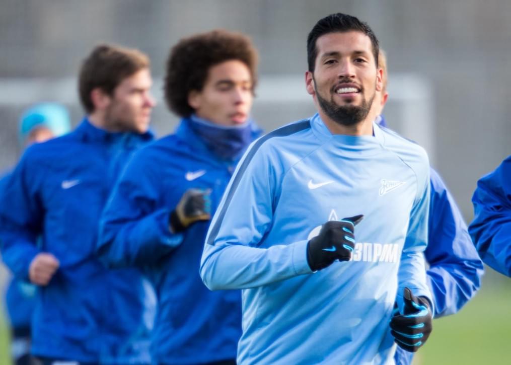 Открытая тренировка «Зенита» перед матчем с «Краснодаром»