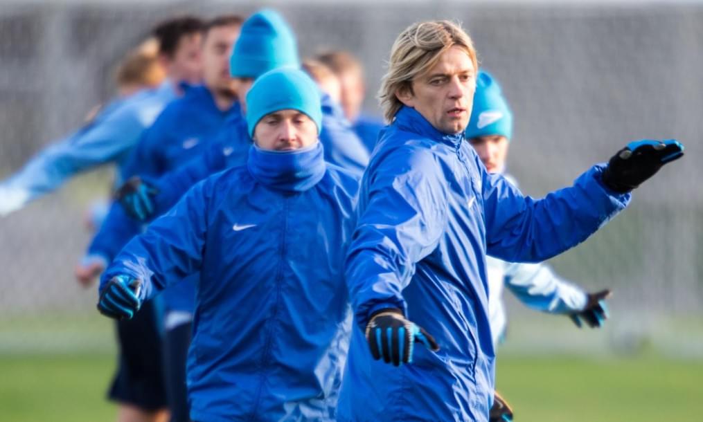 Открытая тренировка «Зенита» перед матчем с «Краснодаром»