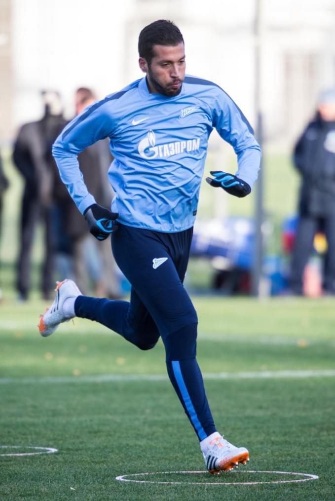 Открытая тренировка «Зенита» перед матчем с «Краснодаром»