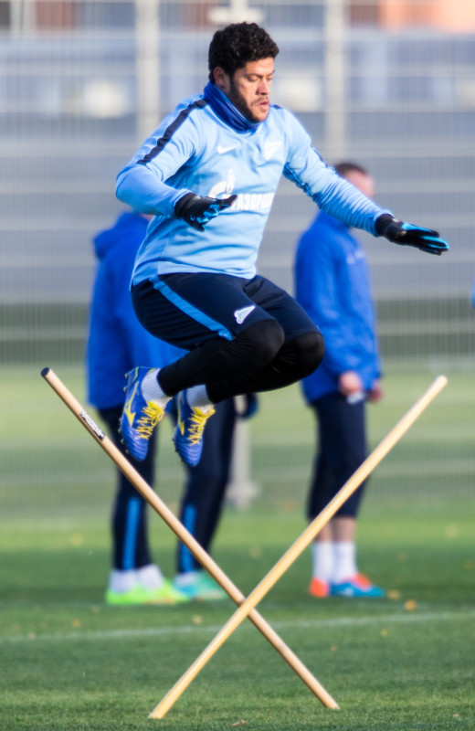 Открытая тренировка «Зенита» перед матчем с «Краснодаром»