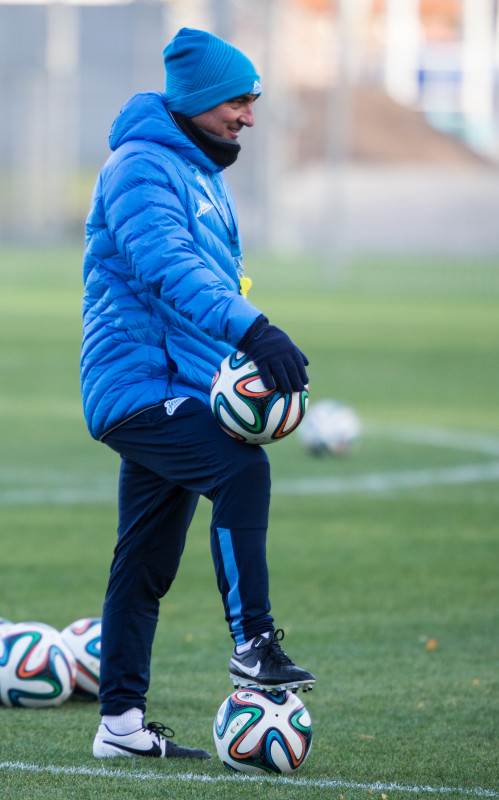 Открытая тренировка «Зенита» перед матчем с «Краснодаром»