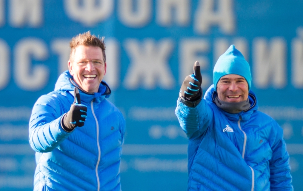 Открытая тренировка «Зенита» перед матчем с «Краснодаром»