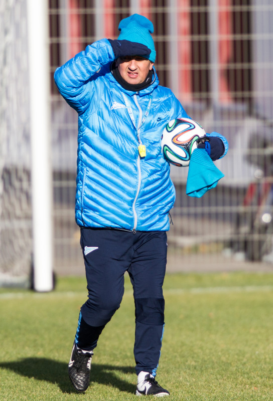 Открытая тренировка «Зенита» перед матчем с «Краснодаром»