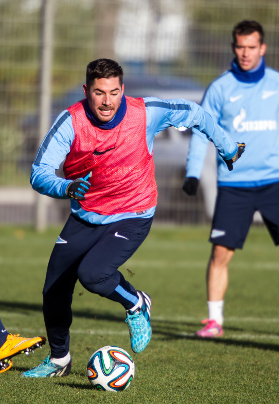 Открытая тренировка «Зенита» перед матчем с «Краснодаром»