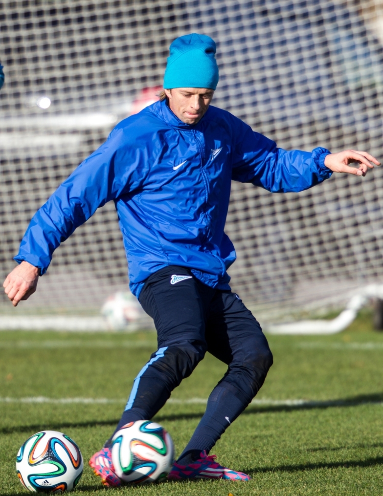 Открытая тренировка «Зенита» перед матчем с «Краснодаром»