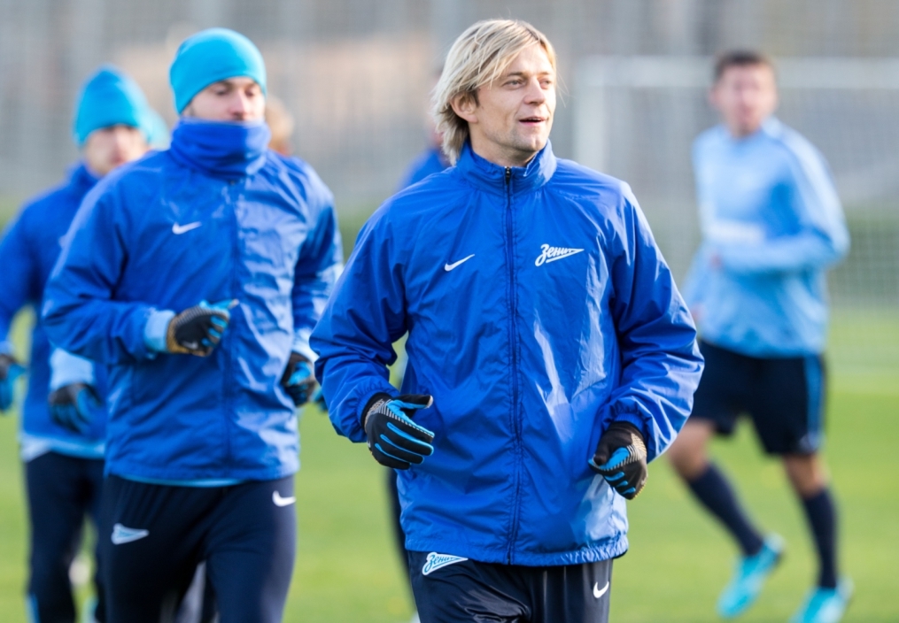 Открытая тренировка «Зенита» перед матчем с «Краснодаром»