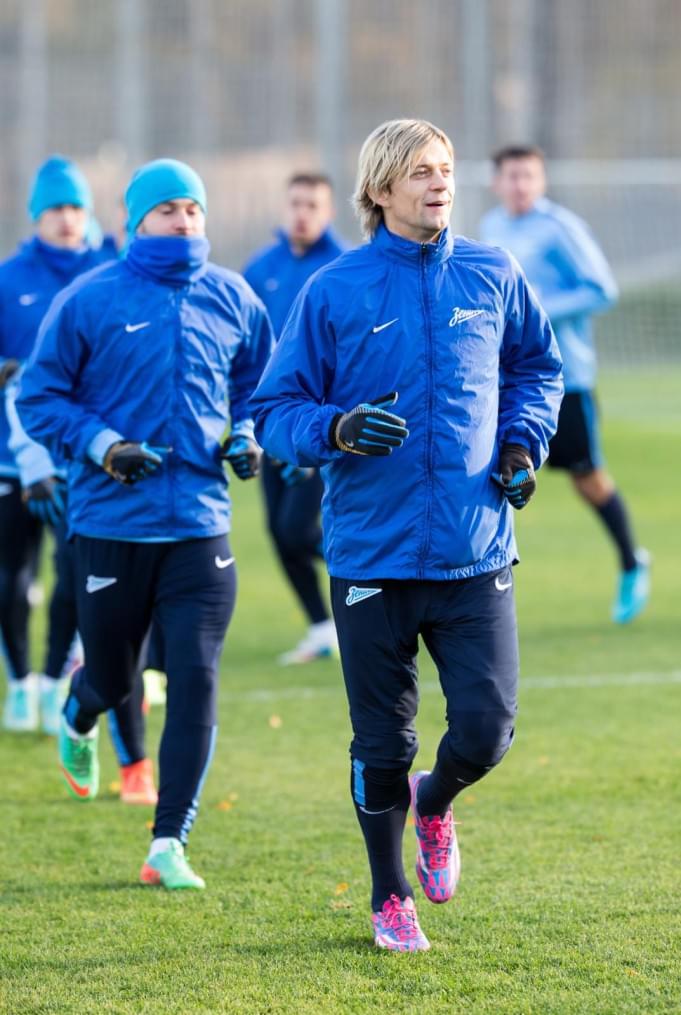 Открытая тренировка «Зенита» перед матчем с «Краснодаром»