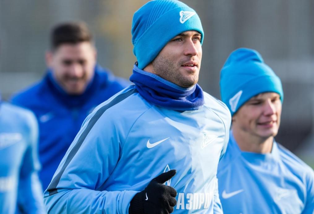 Открытая тренировка «Зенита» перед матчем с «Краснодаром»