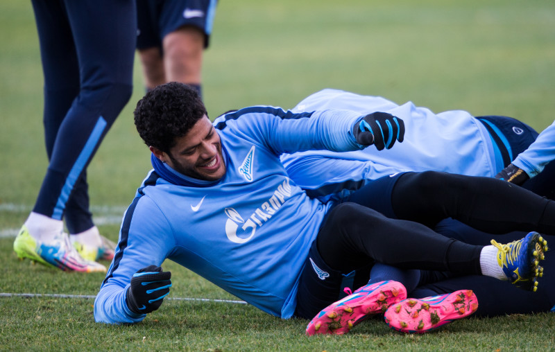 Открытая тренировка «Зенита» перед матчем с «Краснодаром»