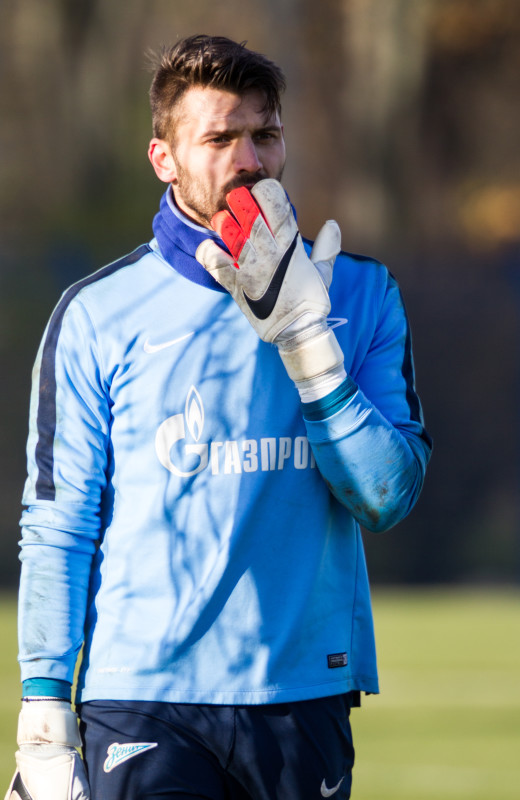 Открытая тренировка «Зенита» перед матчем с «Краснодаром»