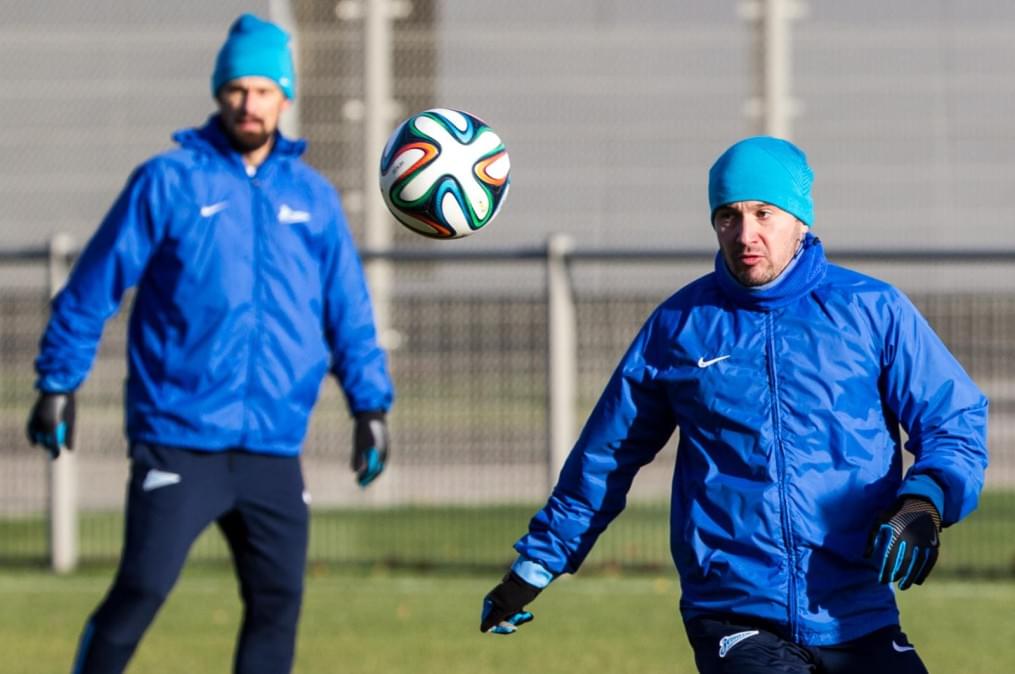 Открытая тренировка «Зенита» перед матчем с «Краснодаром»