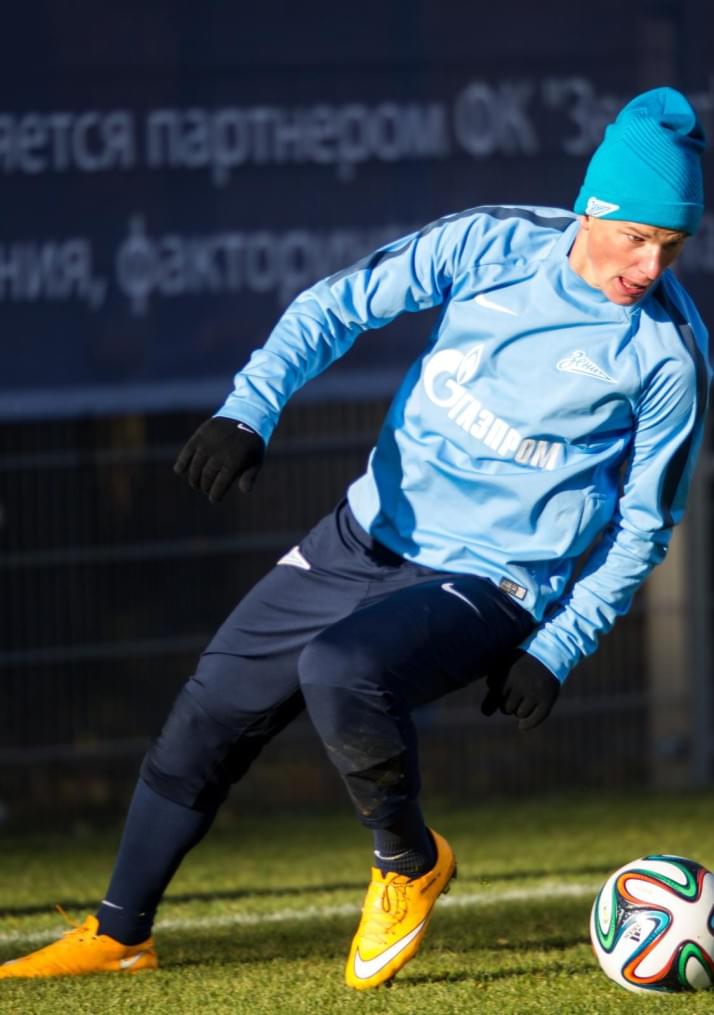 Открытая тренировка «Зенита» перед матчем с «Краснодаром»