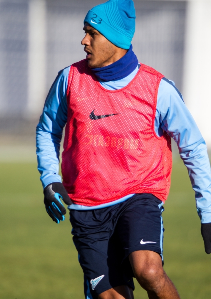 Открытая тренировка «Зенита» перед матчем с «Краснодаром»