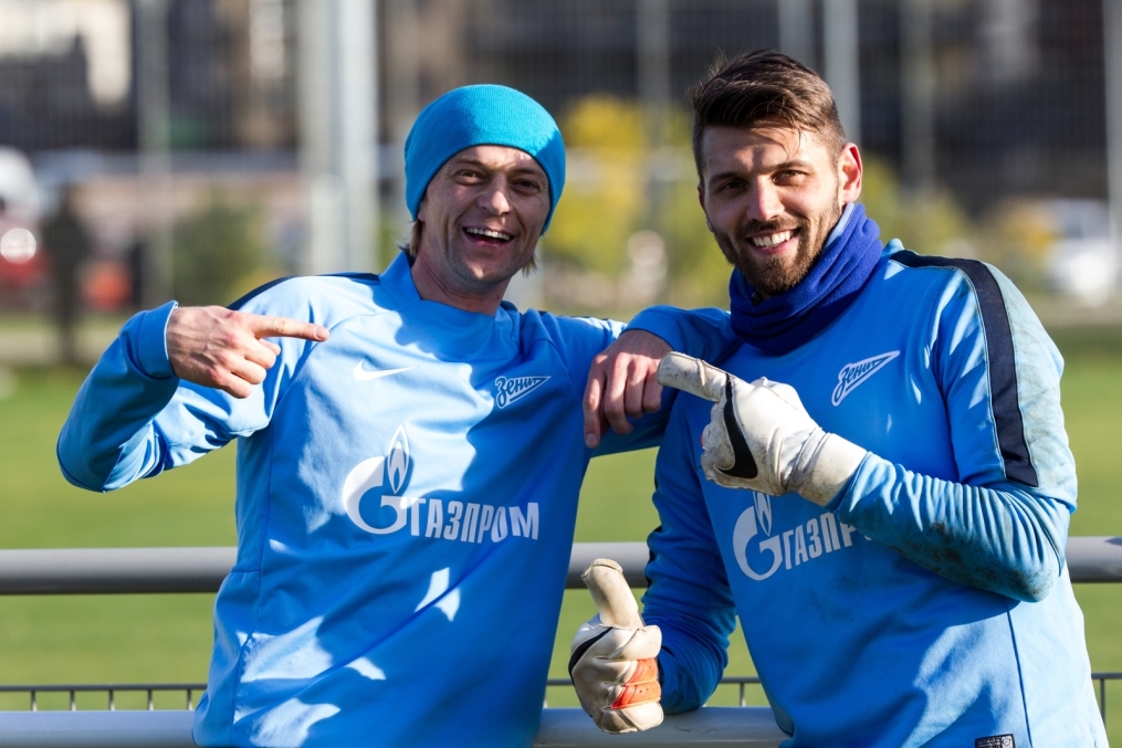 Открытая тренировка «Зенита» перед матчем с «Краснодаром»