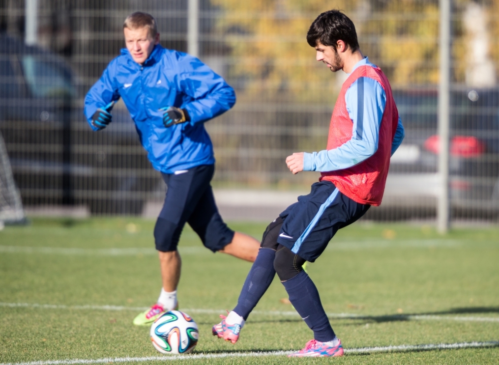 Открытая тренировка «Зенита» перед матчем с «Краснодаром»