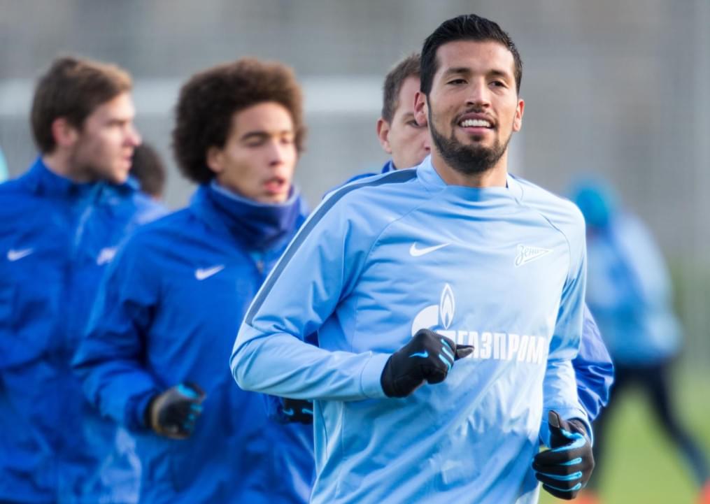 Открытая тренировка «Зенита» перед матчем с «Краснодаром»