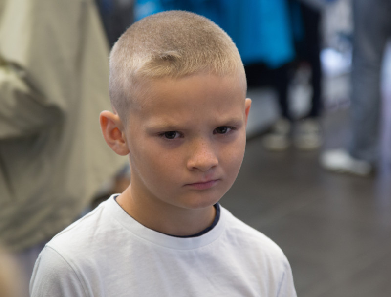 Дети из группы поддержки «Зенит Фан»