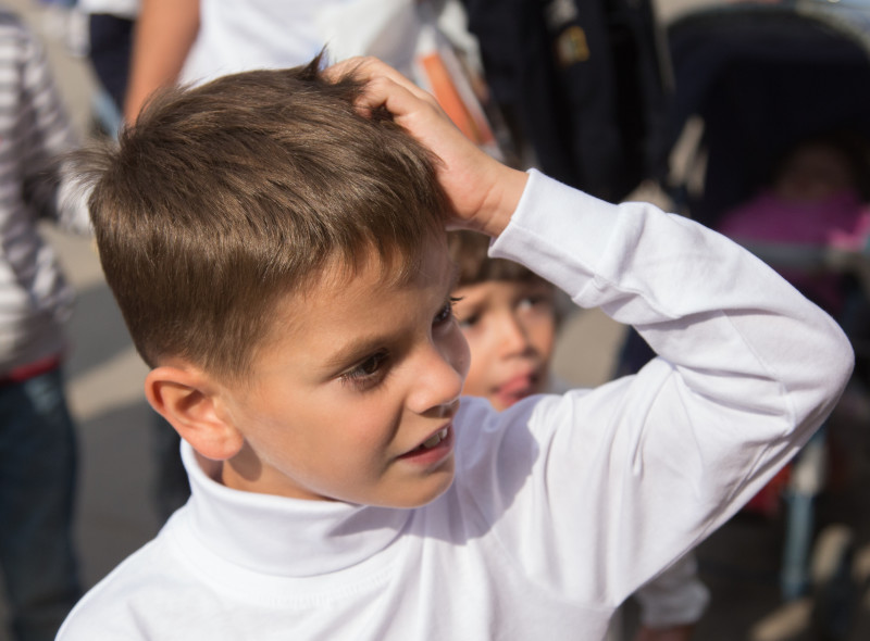 Дети из группы поддержки «Зенит Фан»