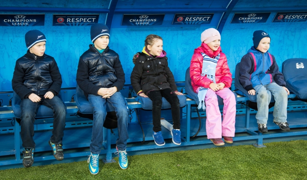 «Зенит Фан» на матче Лиги чемпионов УЕФА, «Зенит» — «Монако»