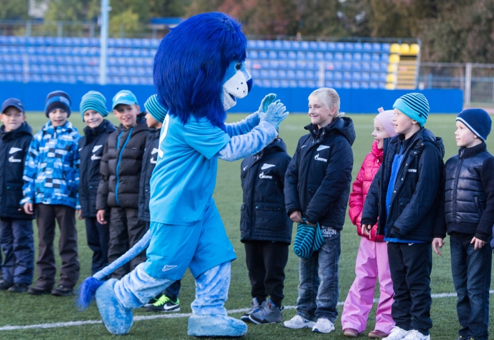 «Зенит Фан» на матче Лиги чемпионов УЕФА, «Зенит» — «Монако»