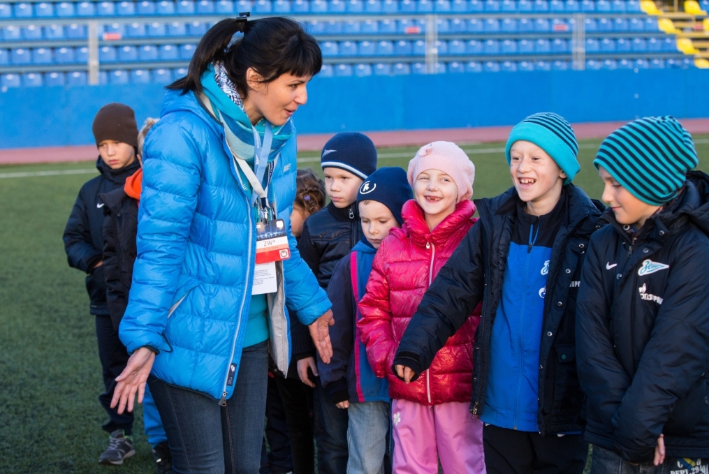 «Зенит Фан» на матче Лиги чемпионов УЕФА, «Зенит» — «Монако»