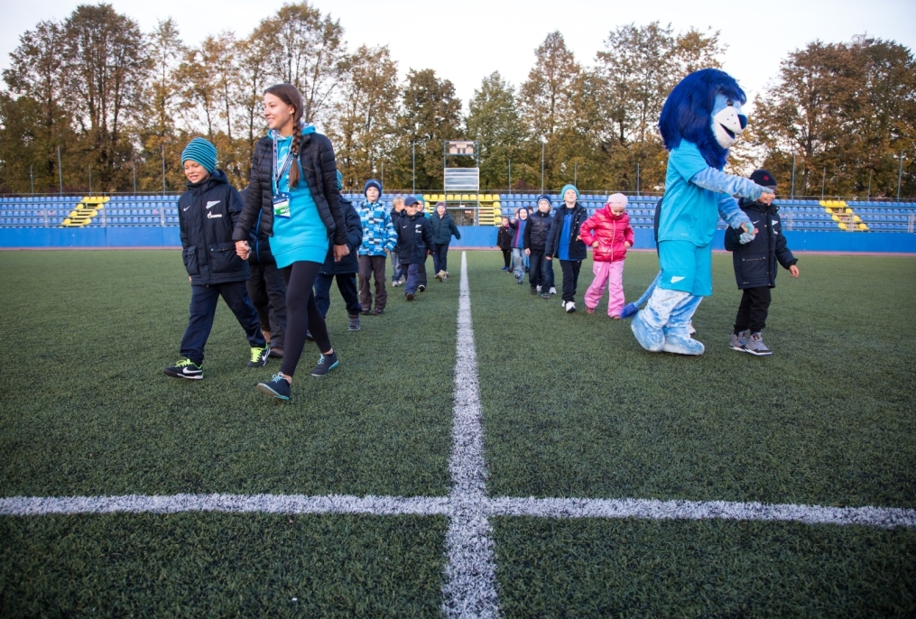 «Зенит Фан» на матче Лиги чемпионов УЕФА, «Зенит» — «Монако»