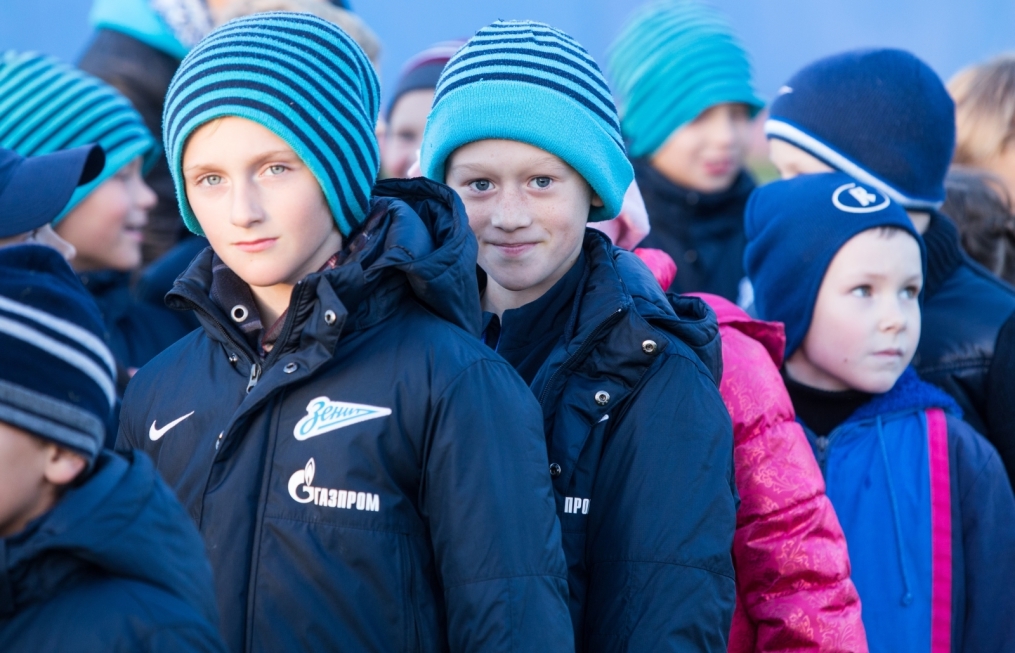 «Зенит Фан» на матче Лиги чемпионов УЕФА, «Зенит» — «Монако»