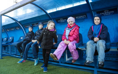 «Зенит Фан» на матче Лиги чемпионов УЕФА, «Зенит» — «Монако»